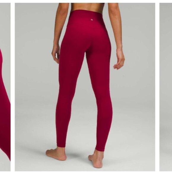 Lululemon Align High-Rise Pant 28" Pomegranate size 6 - Picture 1 of 6